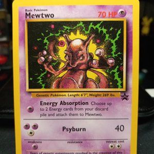Mewtwo #14 WOTC Black Star Promo 2000 WOTC Pokemon TCG Card Near Mint
